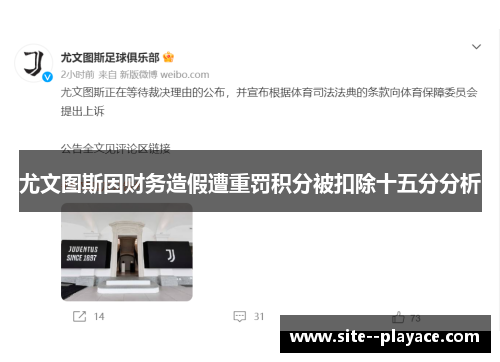 尤文图斯因财务造假遭重罚积分被扣除十五分分析 尤文图斯因财务造假遭重罚积分被扣除十五分分析