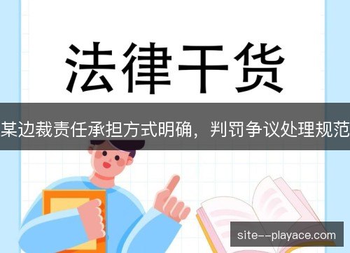 某边裁责任承担方式明确,判罚争议处理规范 某边裁责任承担方式明确,判罚争议处理规范